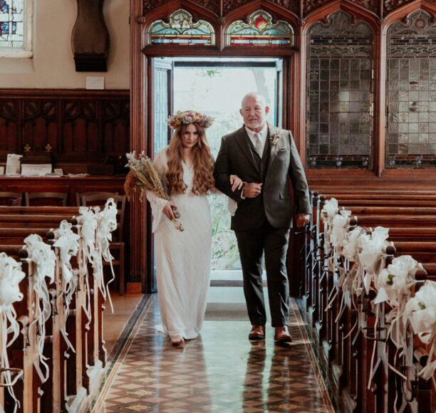 Bride and Father
